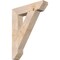 Ekena Millwork Traditional Slat Smooth Bracket, Douglas Fir, 5 1/2"W x 28"D x 36"H BKT06X28X36TRA06SDF - alternate 1